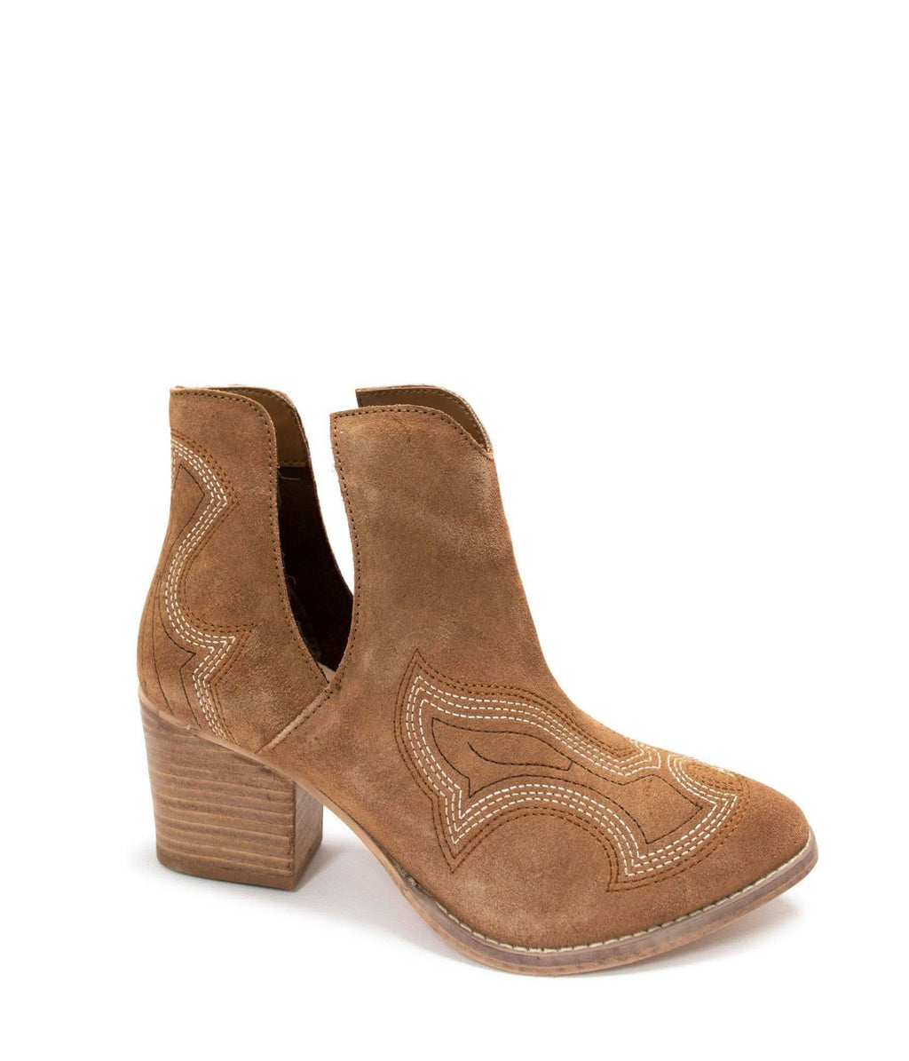 Journee Ankle Boots in Tan in - Shoes photo