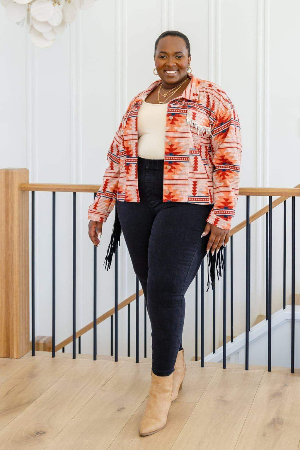 Judy Blue Hilary Side Fringe Skinny Jegging, Black in - Pants photo