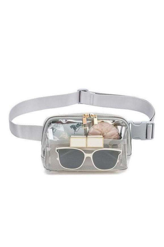Juni Clear Stadium Belt Bag - SwagglyLife Home & Fashion