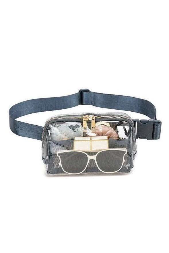 Juni Clear Stadium Belt Bag - SwagglyLife Home & Fashion