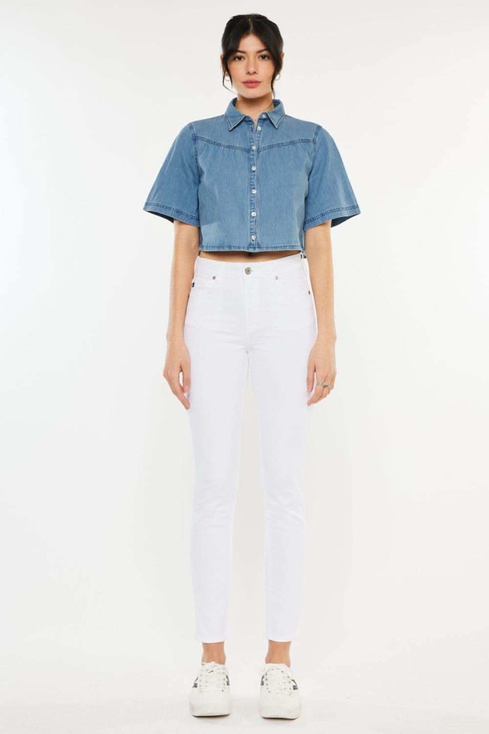 Kancan High Rise Ankle Skinny Jeans in - Pants photo