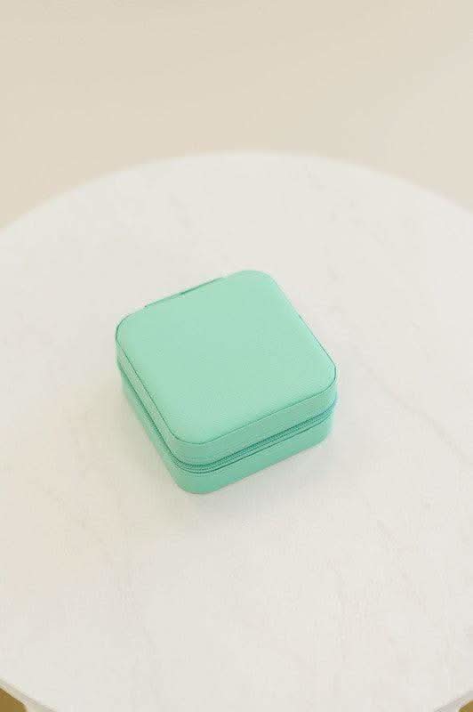 The Kristen Travel Jewelry Organizer Case in MINT 1 - jewelry organizer photo