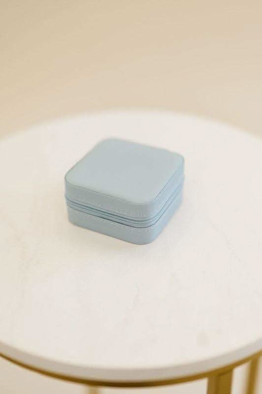 The Kristen Travel Jewelry Organizer Case in CHAMBREY 1 - jewelry organizer photo