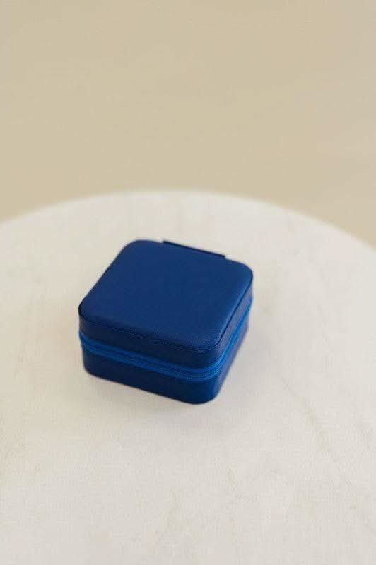 The Kristen Travel Jewelry Organizer Case in ROYAL BLUE 1 - jewelry organizer photo