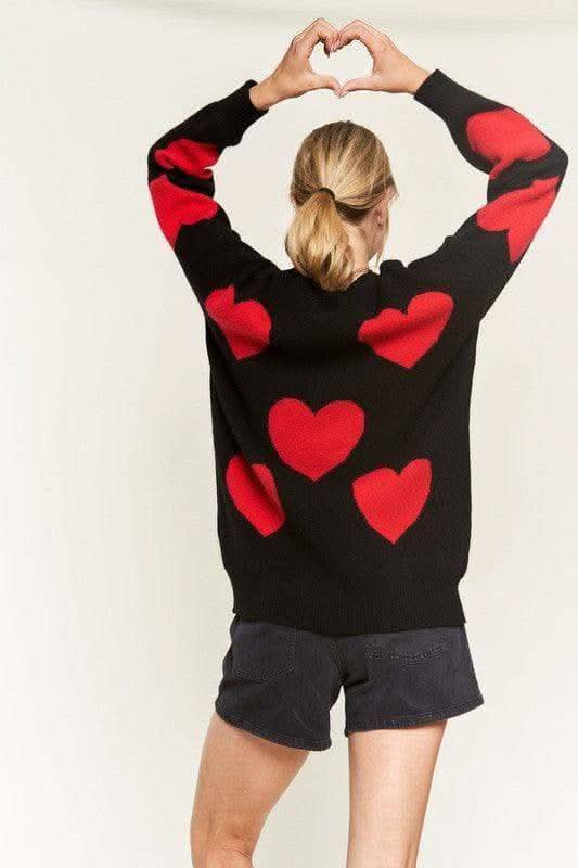 L'amour Toujours Oversized Sweater - SwagglyLife Home & Fashion