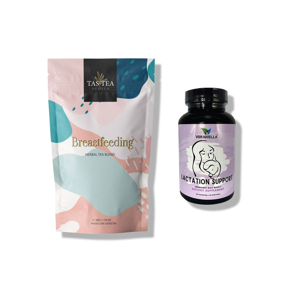 Breastfeeding Bundle - Breastfeeding Tea + Lactation Support in - Lactation Supplement> lactation support > more milk plus > increase breastmilk > increase milk supply > nursing tea > herbs to increase breast milk photo