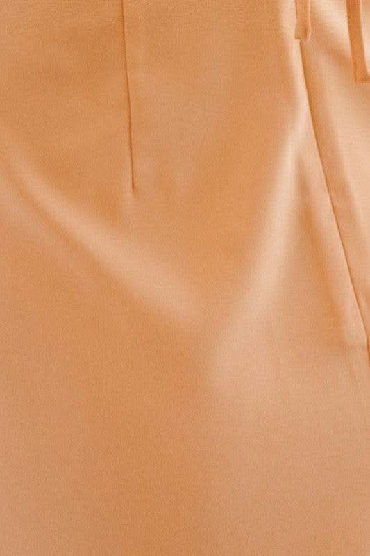 LE LIS Strap Detail Mini Dress, Pink | Orange - SwagglyLife Home & Fashion