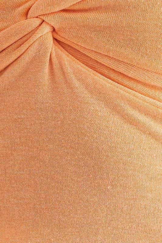 LE LIS Twist Tube Crop Top, Multiple Colors in - Tops photo