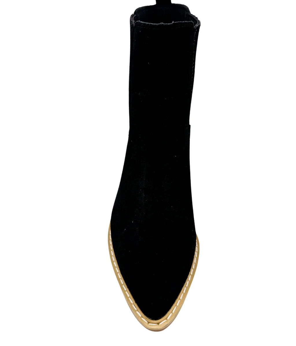 Leonor Suede Ankle Boot in Black in - Shoes photo