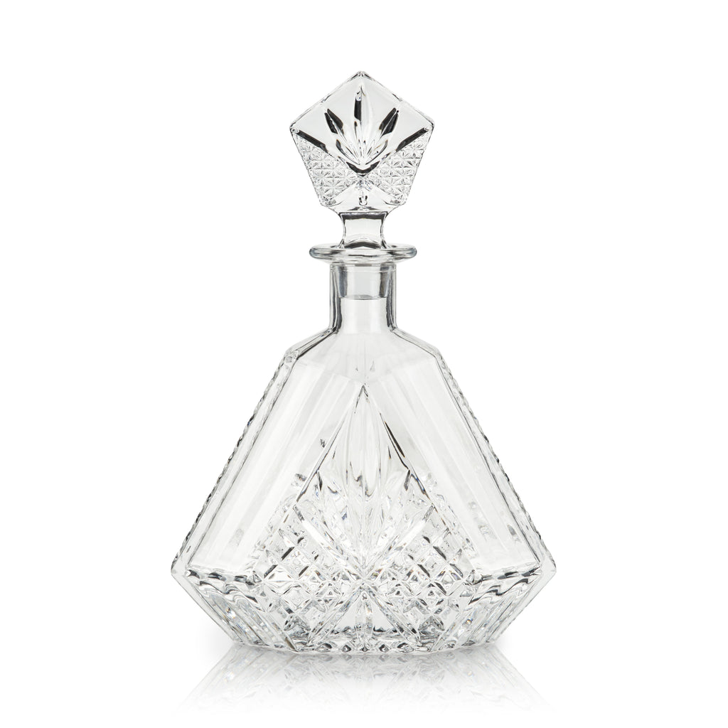 Admiral Crystal Irish Cut Whiskey Decanter in - product_type::liquor_decanters photo
