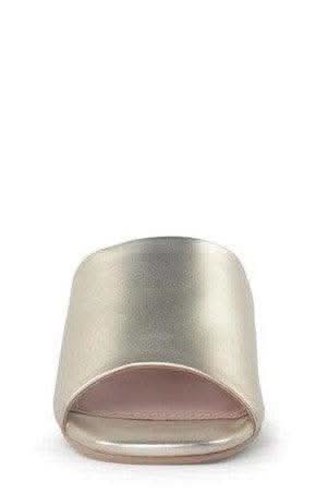 LONDON RAG DUMPLINN Slip-On Block Heel Sandal in - Shoes photo