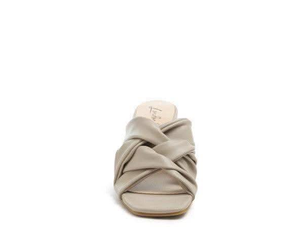 London Rag Knope Interwoven Straps Mid Heeled Sandals in - Shoes photo