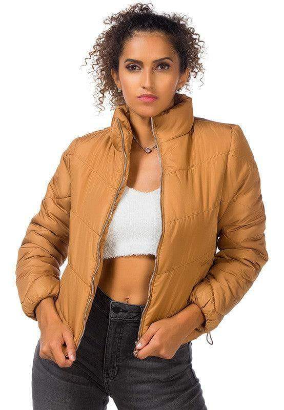 LONDON RAG Long Sleeves Puffer Jacket, 5 Colors - SwagglyLife Home & Fashion