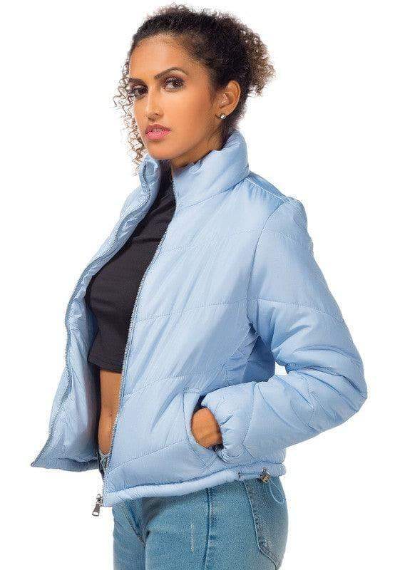 LONDON RAG Long Sleeves Puffer Jacket, 5 Colors - SwagglyLife Home & Fashion