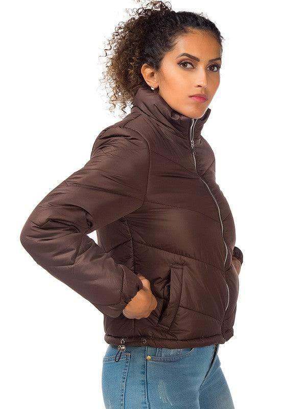 LONDON RAG Long Sleeves Puffer Jacket, 5 Colors - SwagglyLife Home & Fashion
