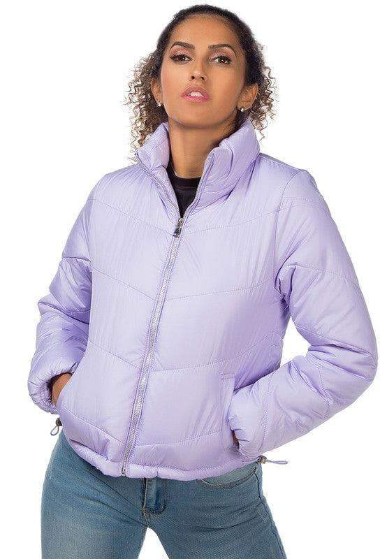 LONDON RAG Long Sleeves Puffer Jacket, 5 Colors - SwagglyLife Home & Fashion