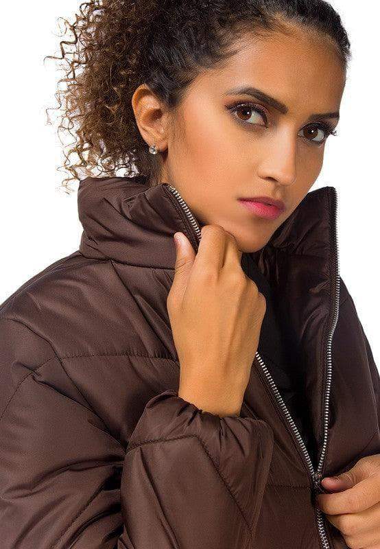 LONDON RAG Long Sleeves Puffer Jacket, 5 Colors - SwagglyLife Home & Fashion