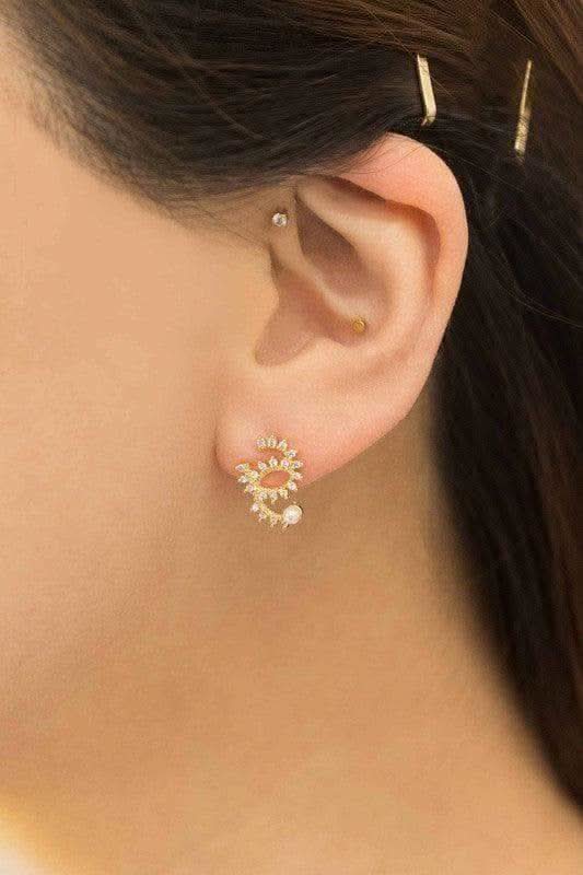 LOVODA Remington Stone Earrings in - Earrings photo