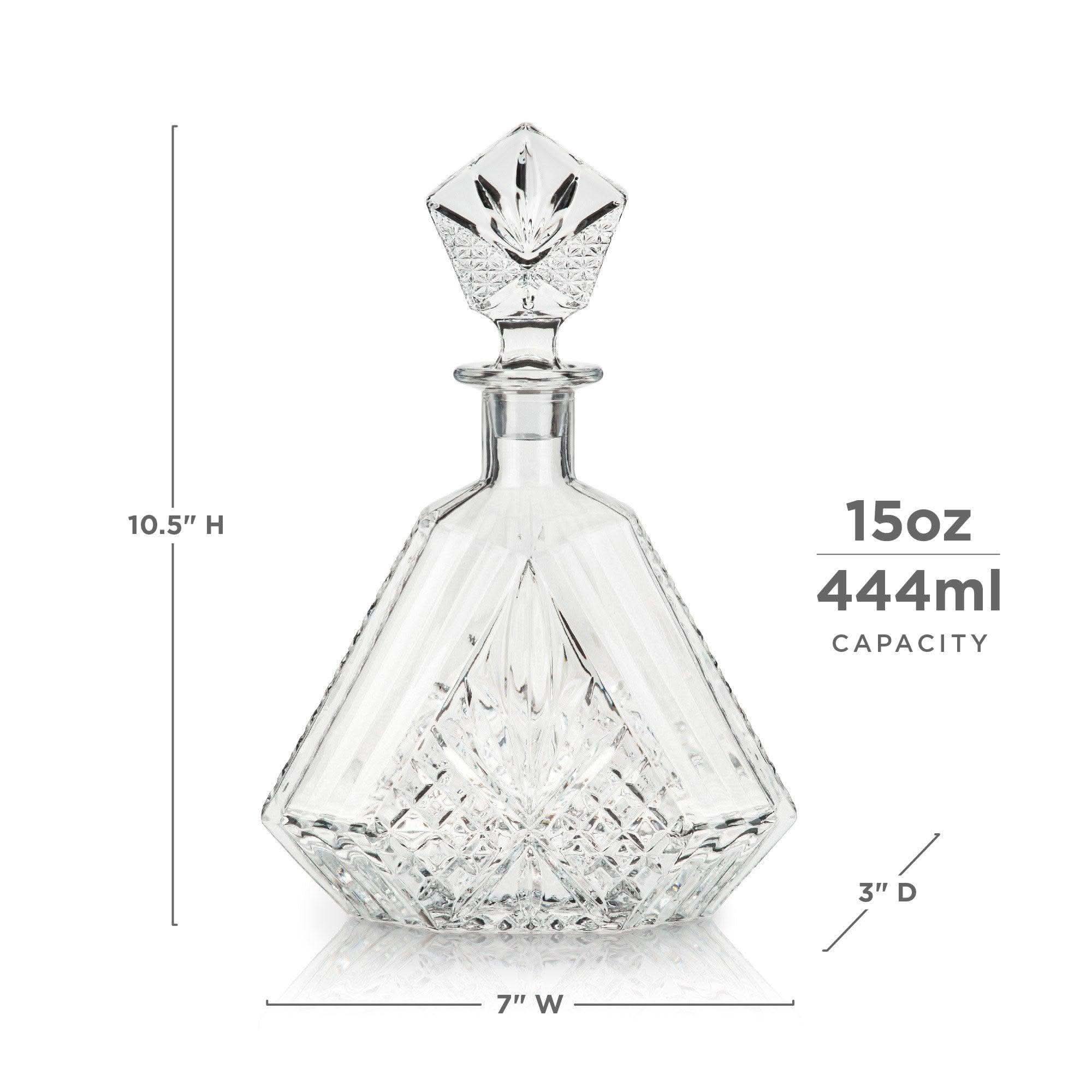 Viski Admiral Crystal Irish Cut Whiskey Decanter - SwagglyLife Home & Fashion Viski Admiral Crystal Irish Cut Whiskey Decanter - SwagglyLife Home & Fashion