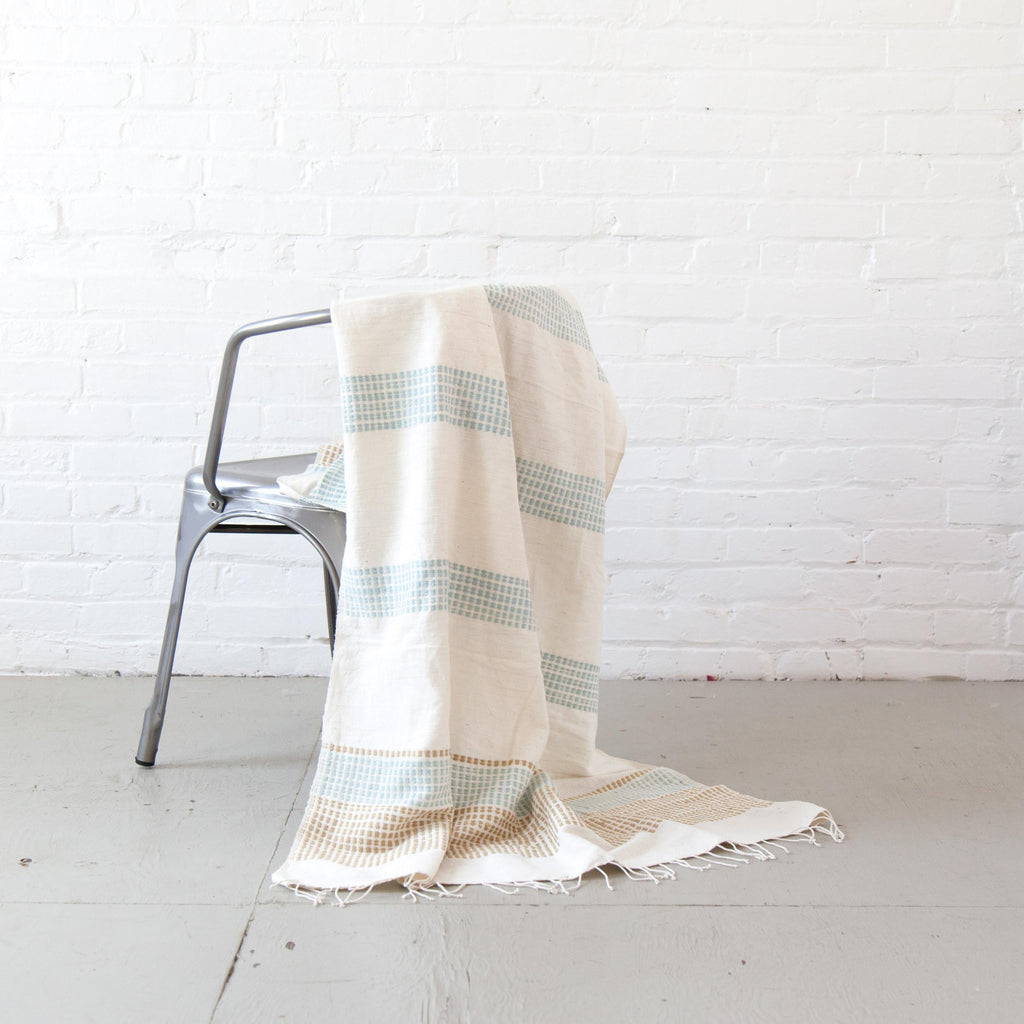 Camden Cotton Lightweight Blanket - SwagglyLife Home & Fashion