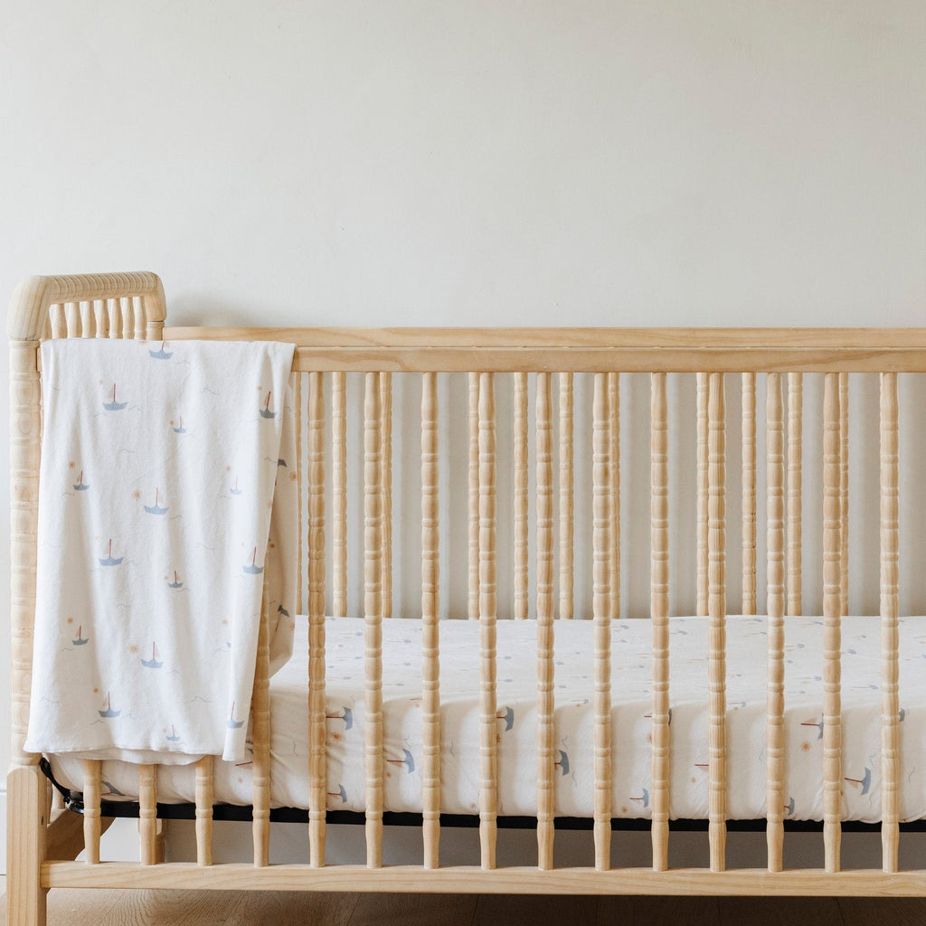 MINKY STRETCH LUXE CRIB SHEETS in - photo