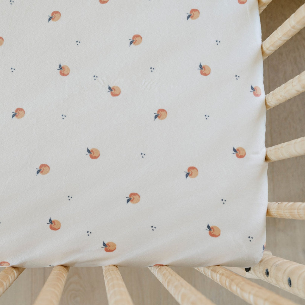 MINKY STRETCH LUXE CRIB SHEETS in - photo