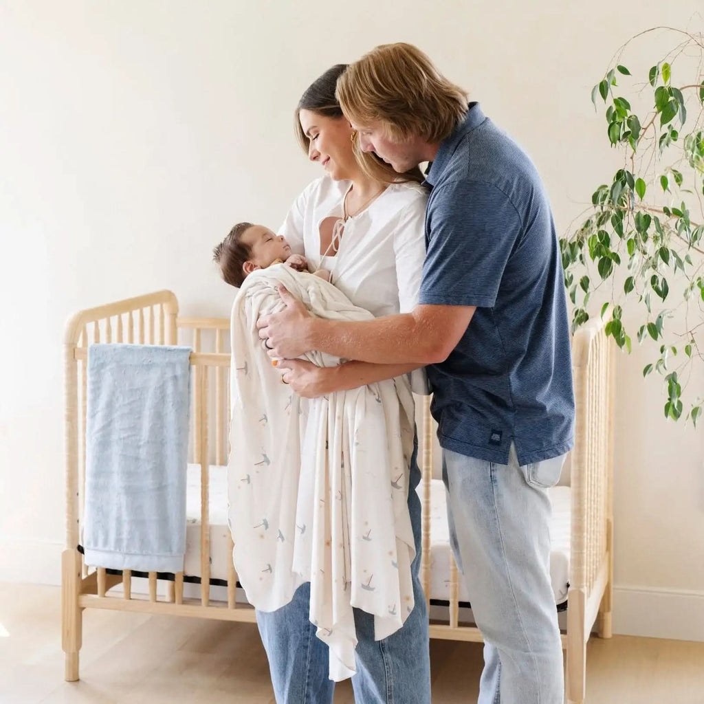 Saranoni Minky Stretch Luxe Swaddle/Blanket in - photo