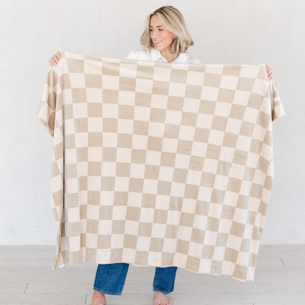 MINKY STRETCH XL THROW BLANKETS in - photo