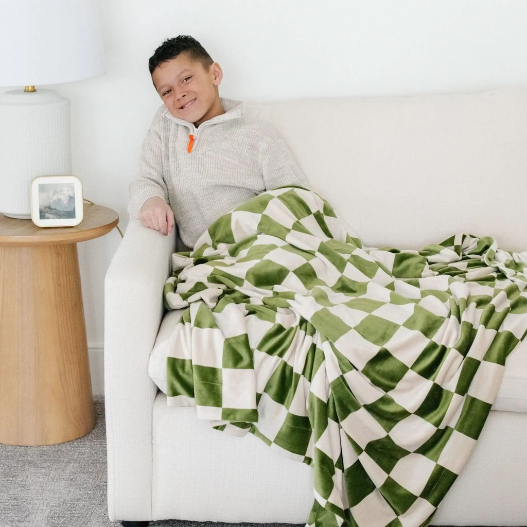 Saranoni Minky Stretch XL Throw Blankets - SwagglyLife Home & Fashion