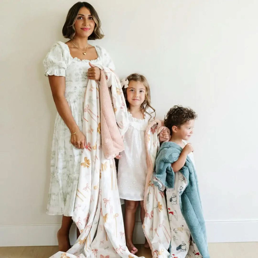 Saranoni Minky/Lush XL Blanket - SwagglyLife Home & Fashion