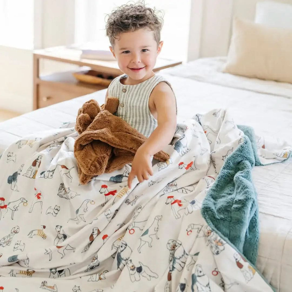 Saranoni Minky/Lush XL Blanket - SwagglyLife Home & Fashion