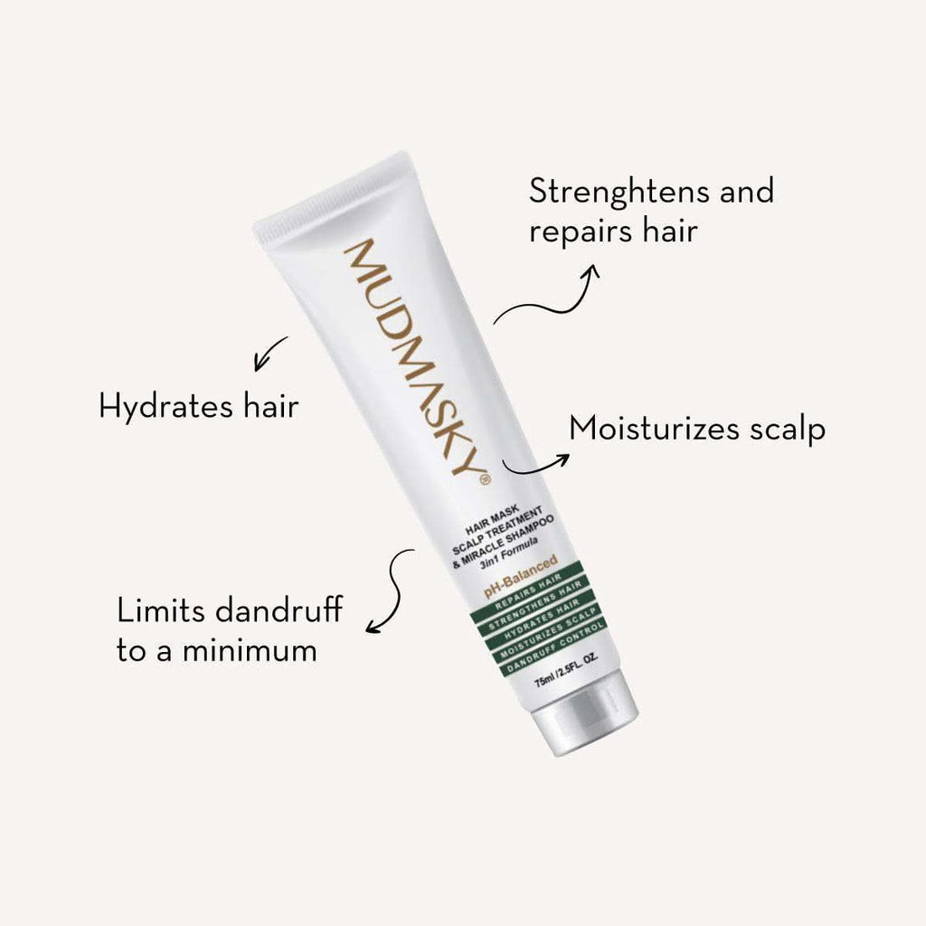 Hair Mask & Scalp Treatment + Shampoo - SwagglyLife Home & Fashion