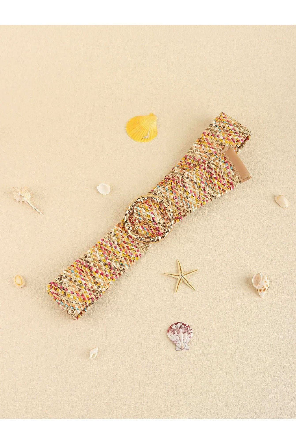 Multicolored Wide Belt - SwagglyLife Home & Fashion