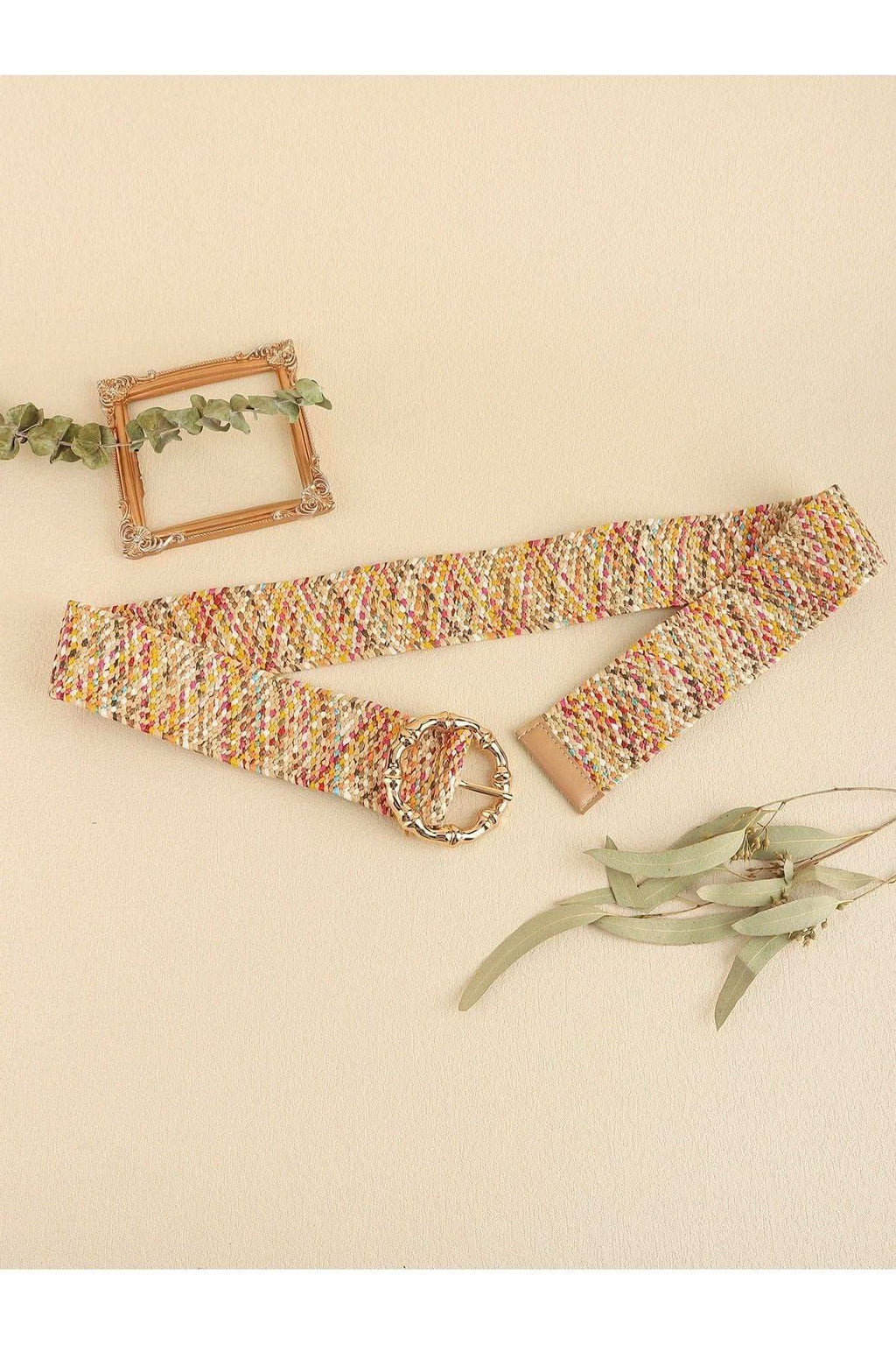 Multicolored Wide Belt - SwagglyLife Home & Fashion