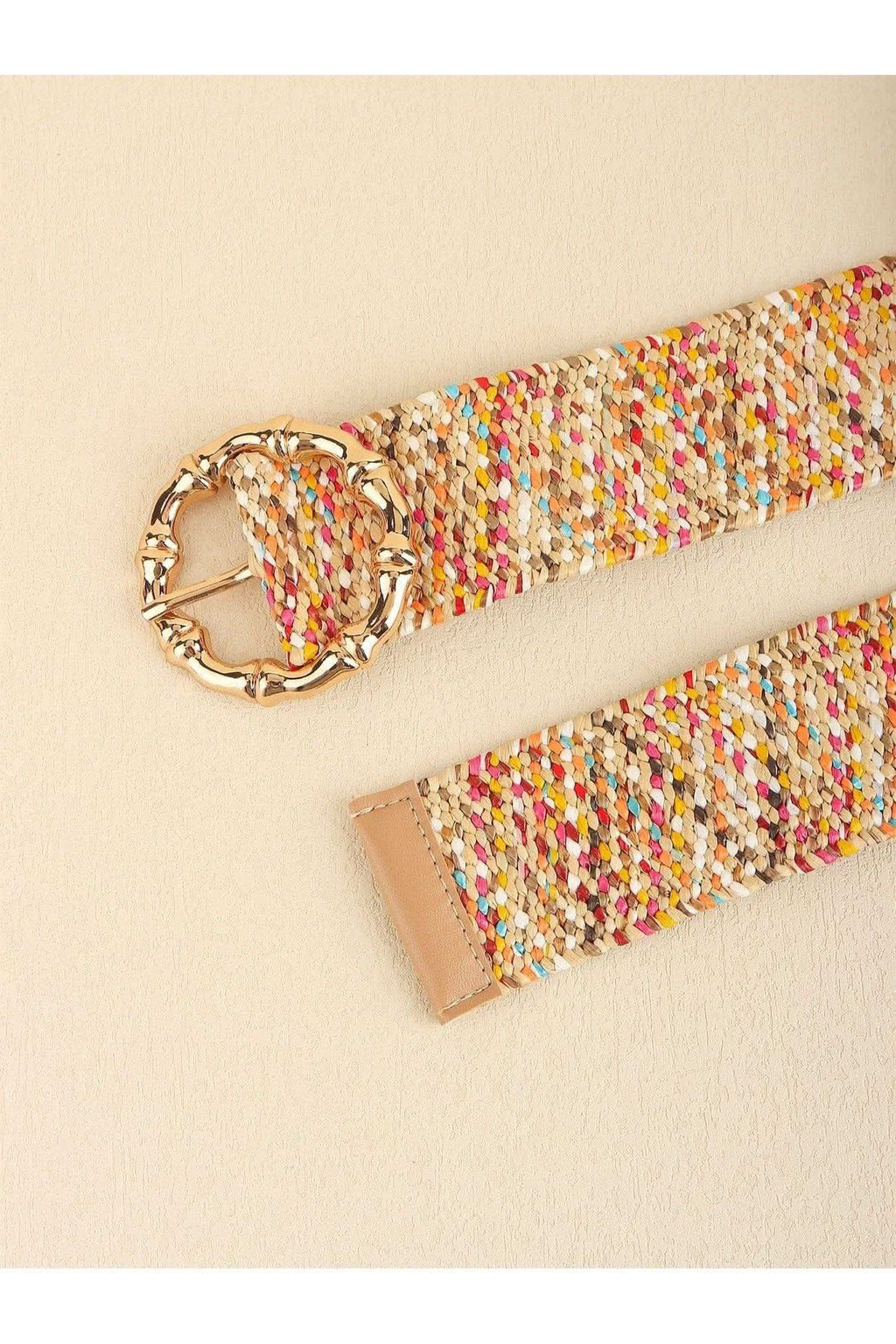 Multicolored Wide Belt - SwagglyLife Home & Fashion