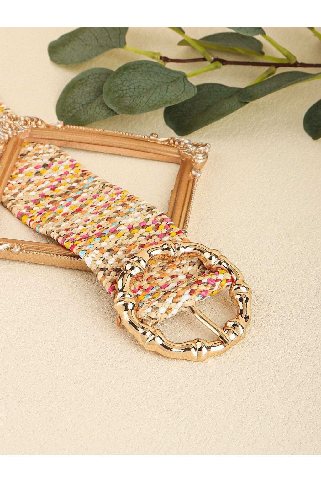 Multicolored Wide Belt - SwagglyLife Home & Fashion