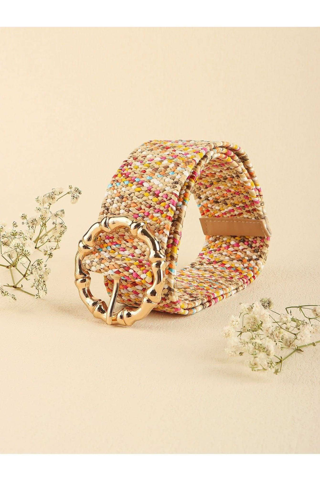 Multicolored Wide Belt - SwagglyLife Home & Fashion