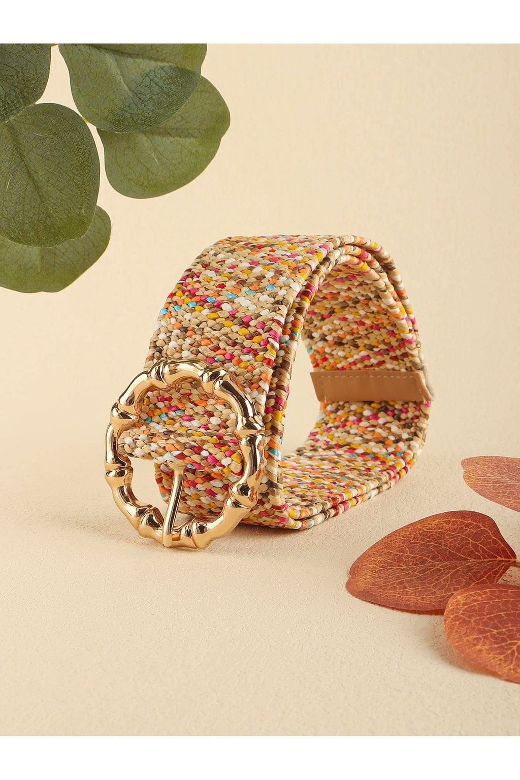 Multicolored Wide Belt - SwagglyLife Home & Fashion