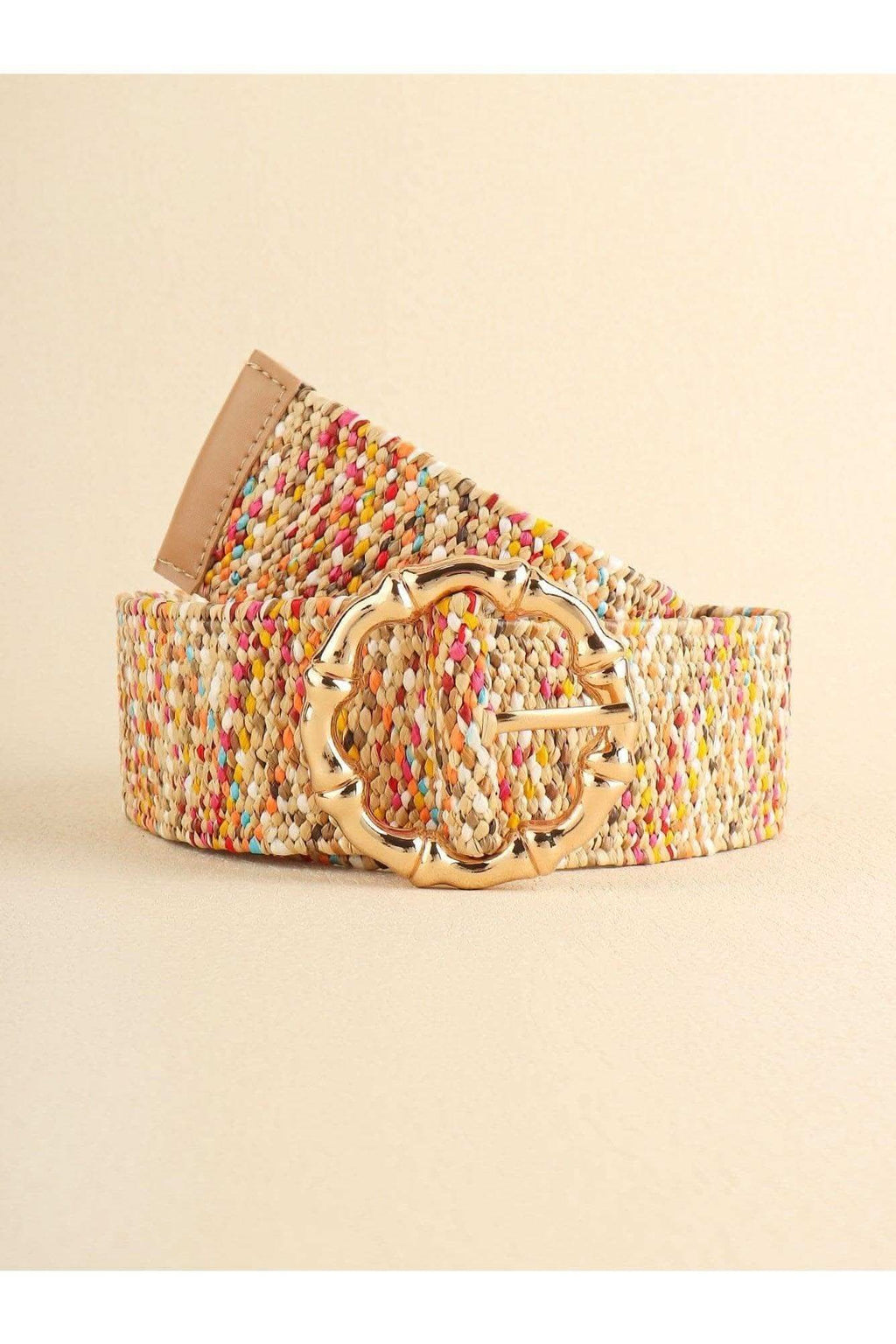 Multicolored Wide Belt - SwagglyLife Home & Fashion