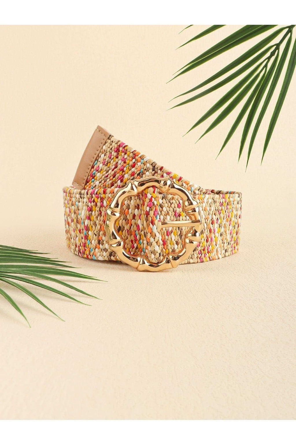 Multicolored Wide Belt - SwagglyLife Home & Fashion