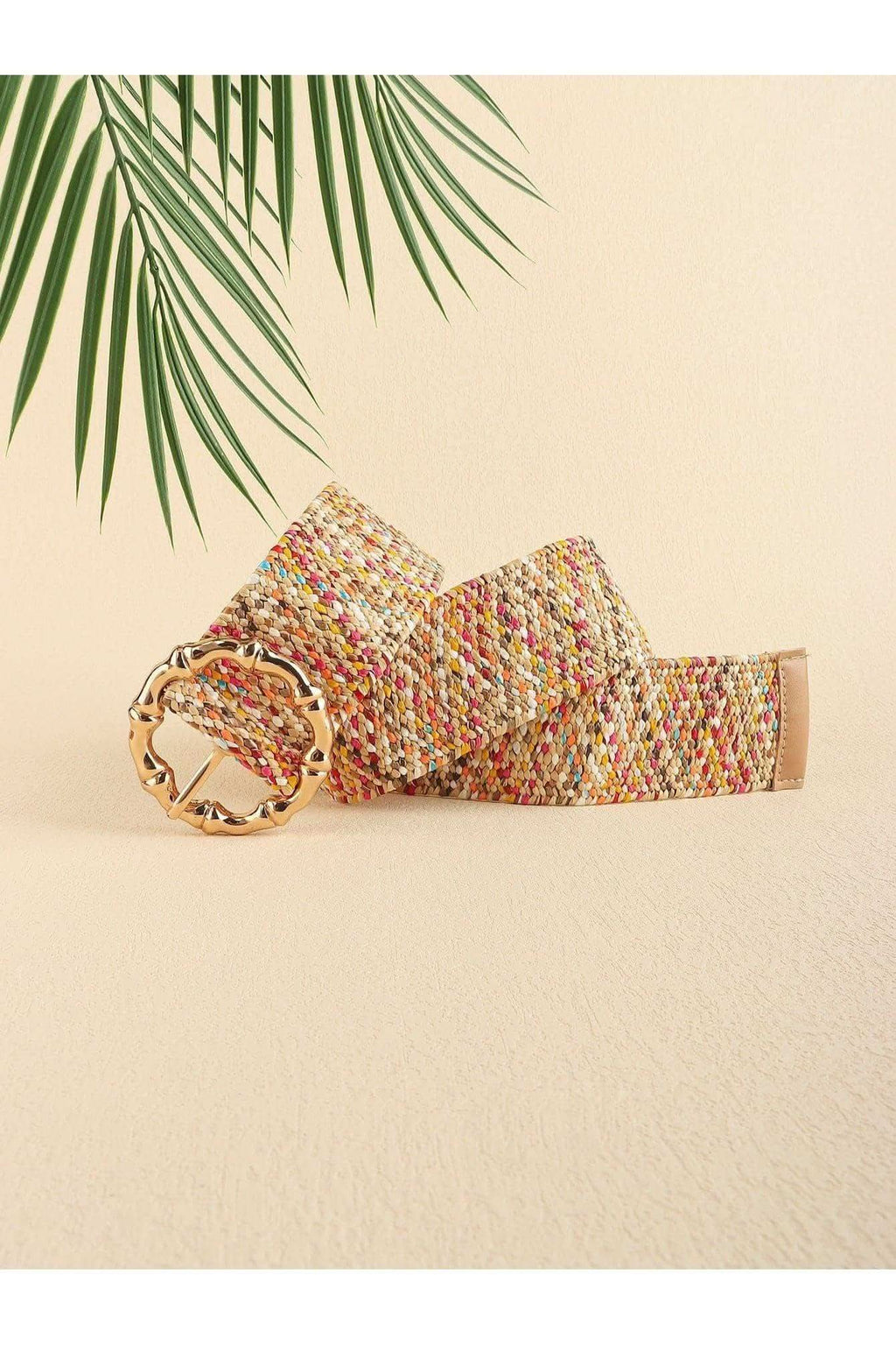 Multicolored Wide Belt - SwagglyLife Home & Fashion