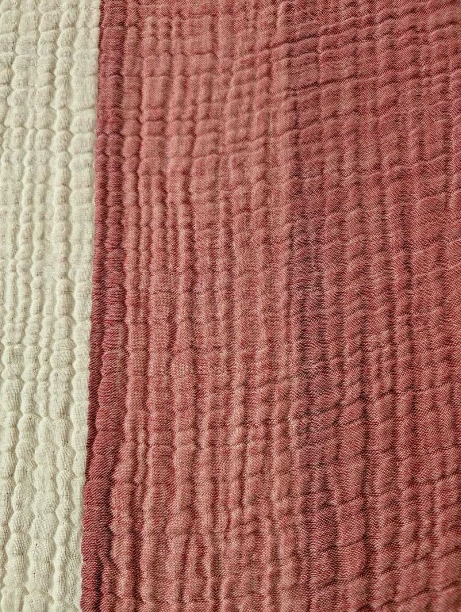 Nova Collection Bedspreads – Wide Stripe Design, Organic Turkish Cotton, Queen/King Sizes in - Blanket photo