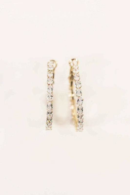 Outshine Hoop Earrings in - Earrings photo