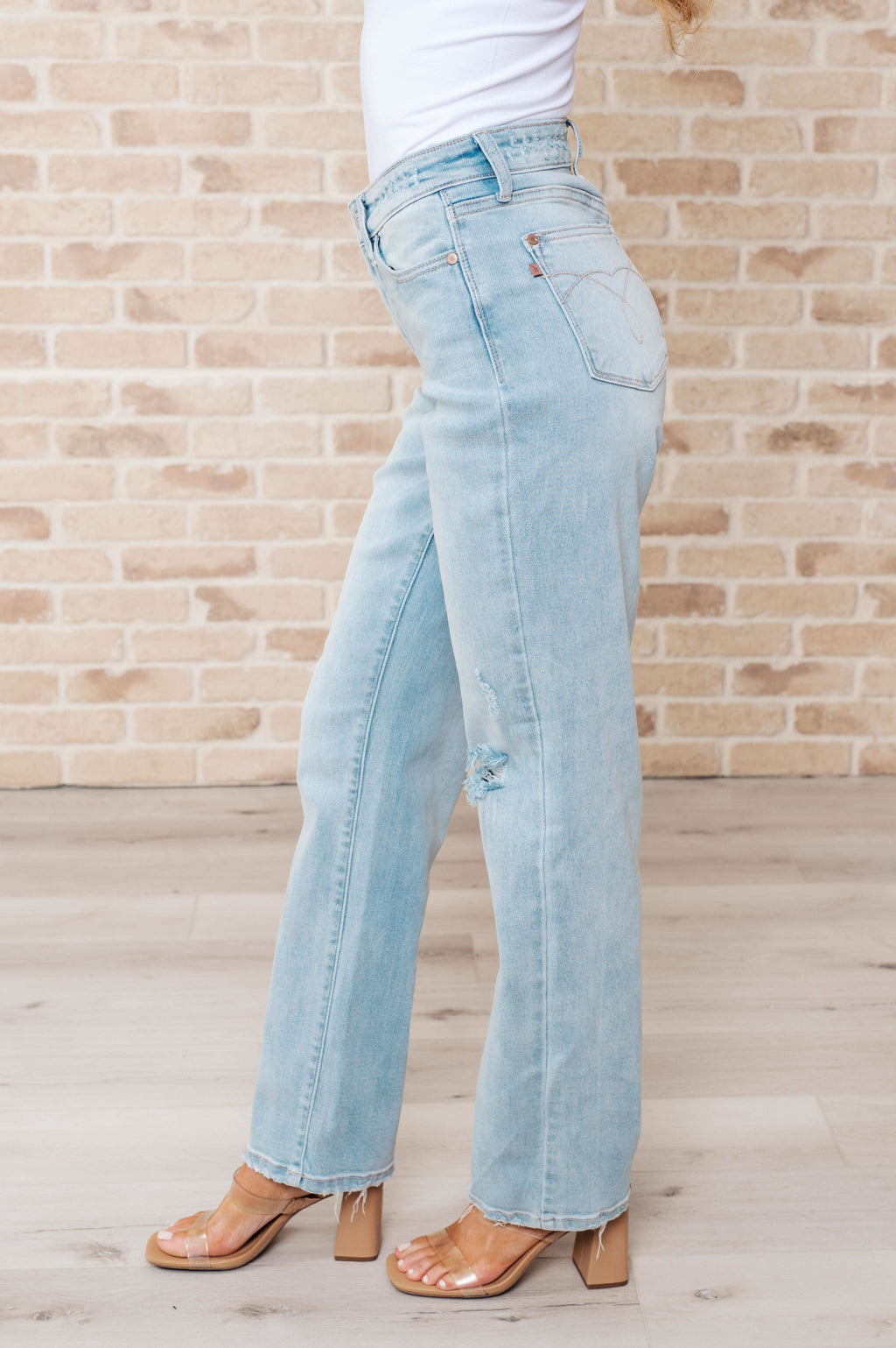 Parker High Rise 90's Straight Jeans in - Womens photo