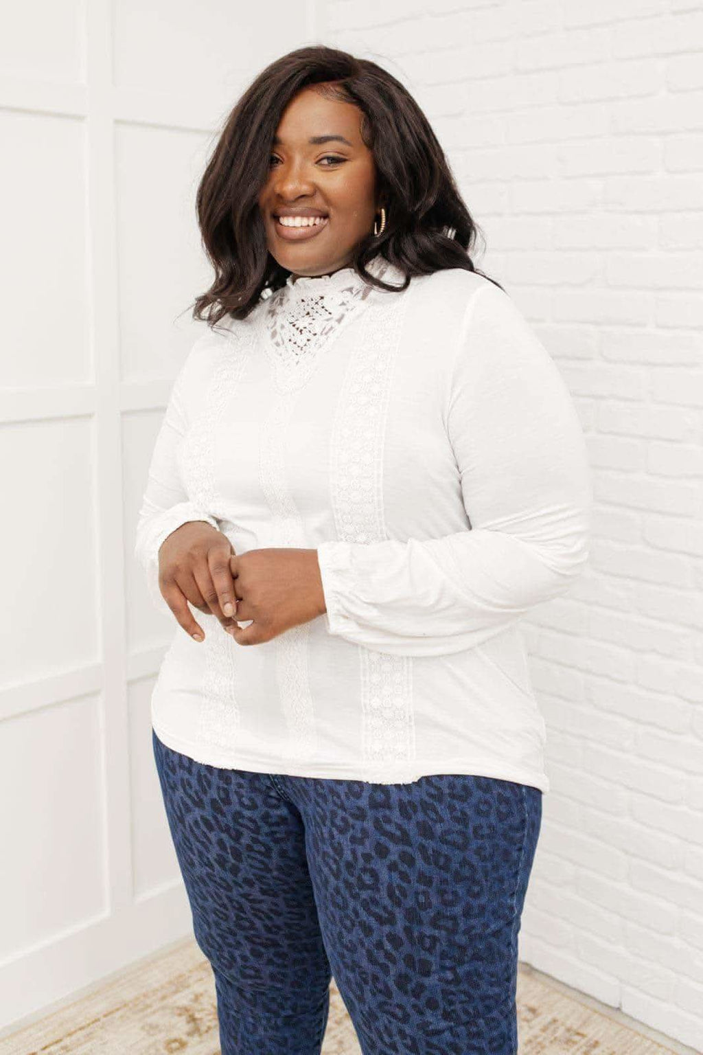 Picture This Top In Off White in - Blouse photo