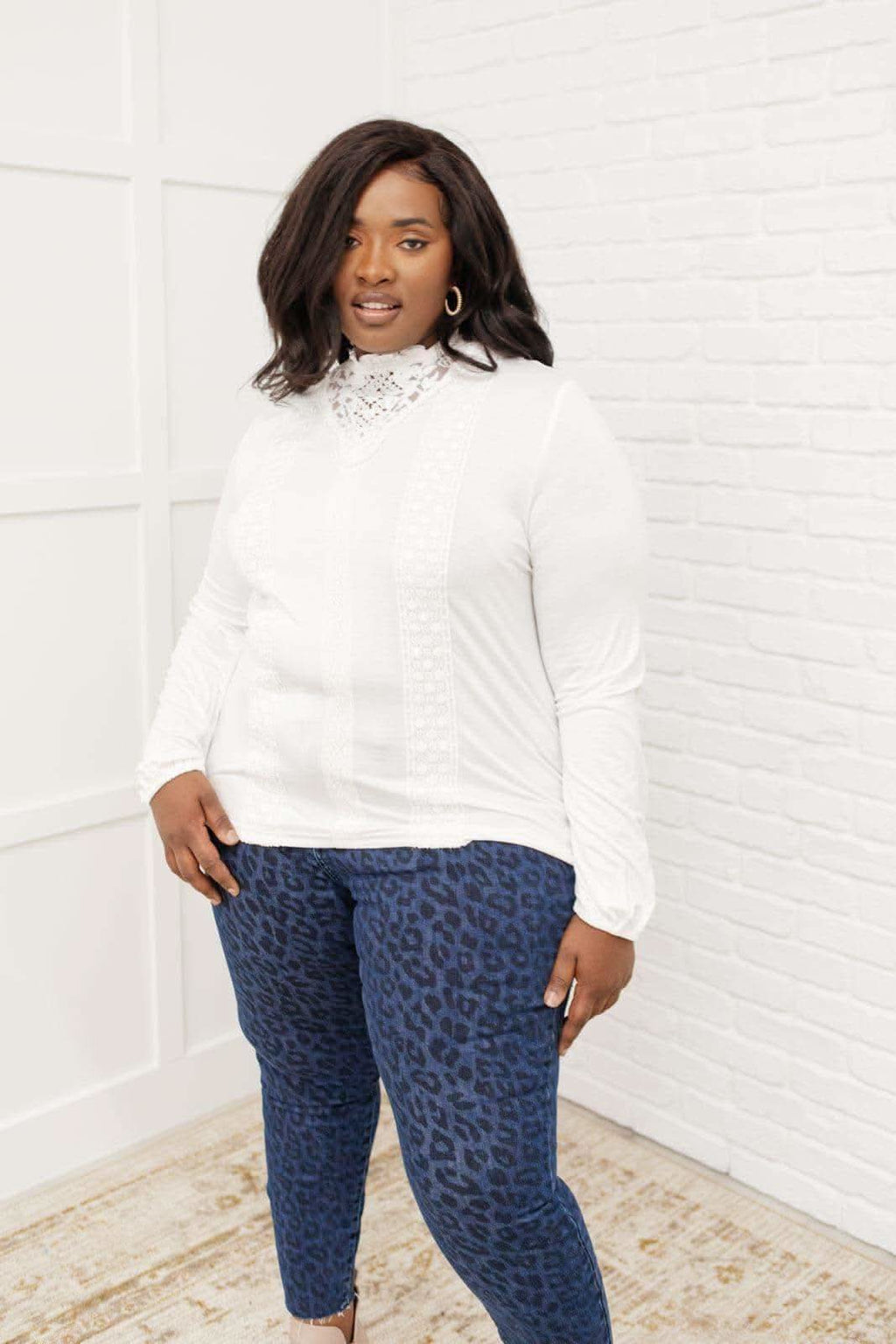 Picture This Top In Off White in - Blouse photo