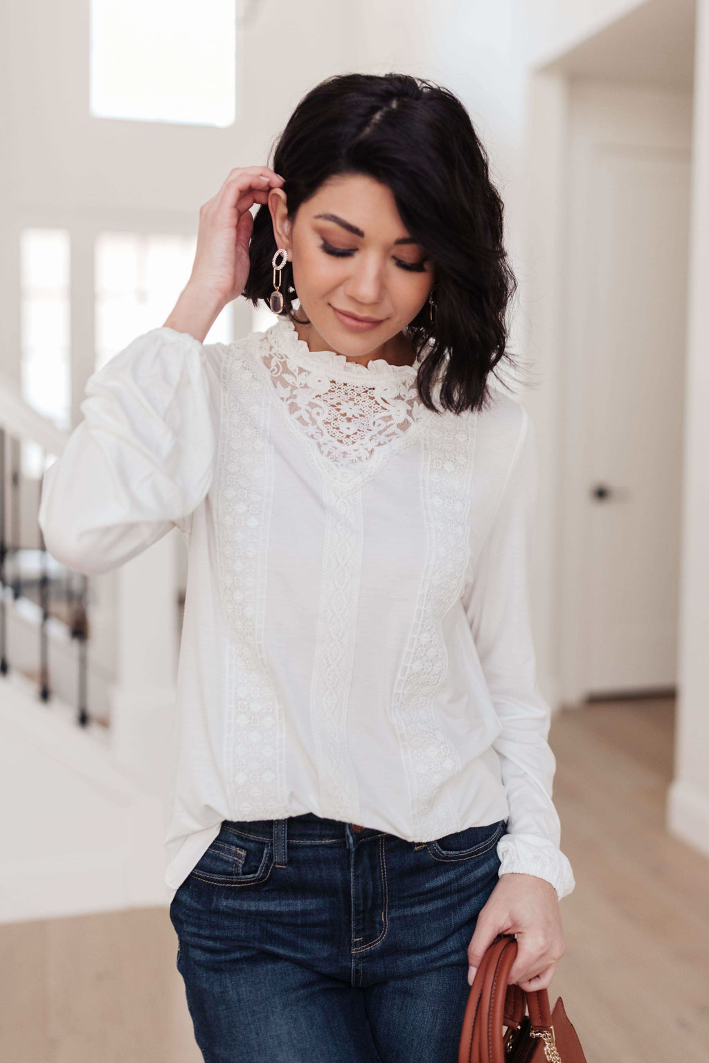 Picture This Top In Off White in - Blouse photo
