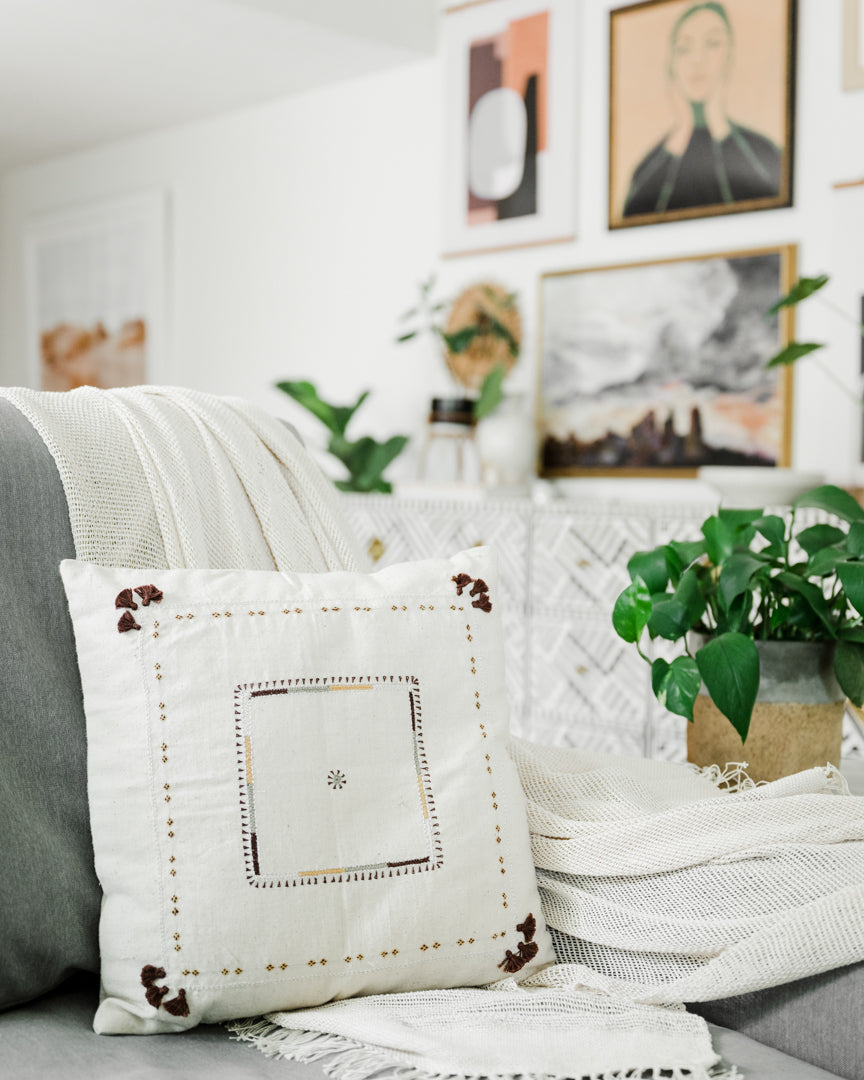16" Abira Throw Pillow in - Throw Pillows photo