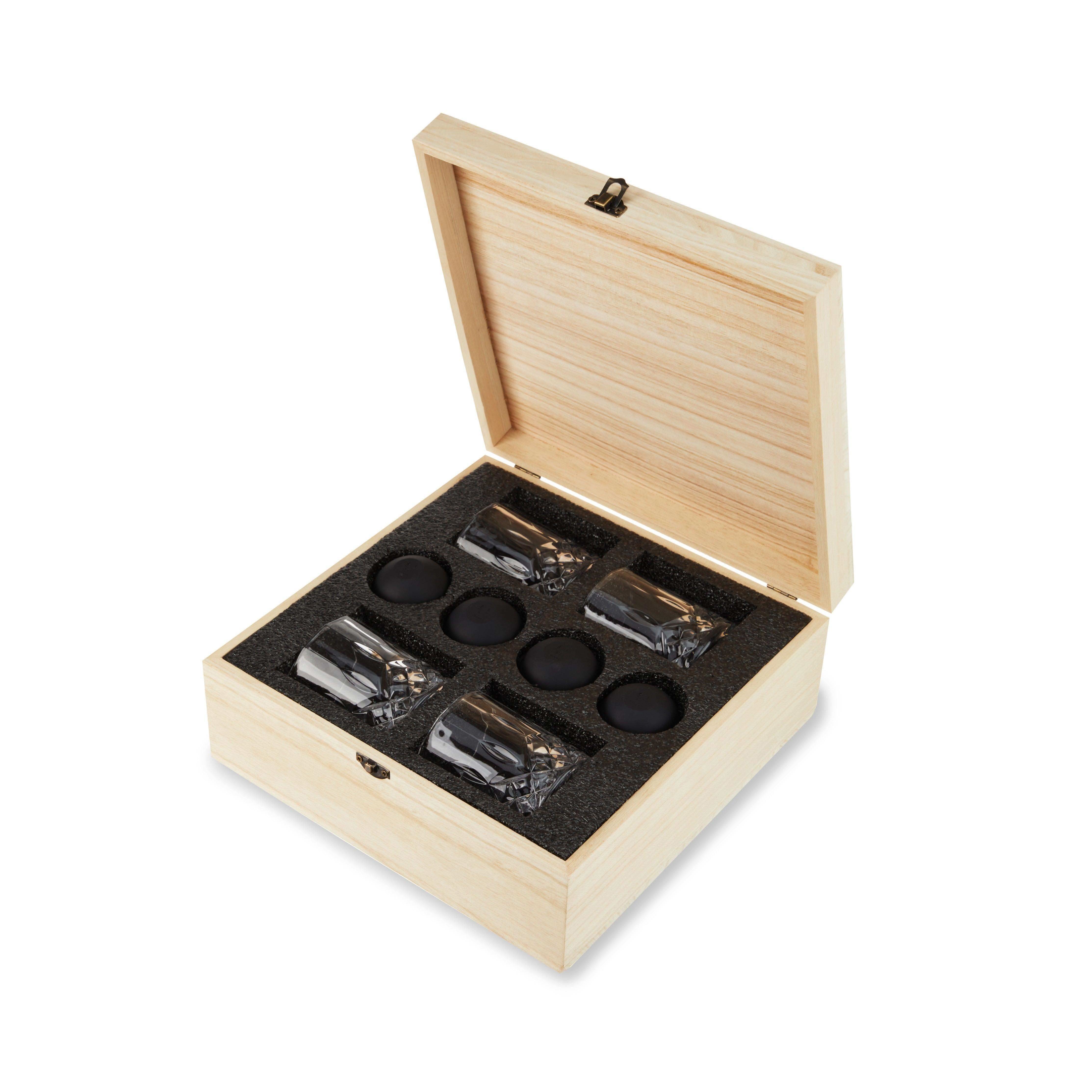 Viski 8-Piece Ice Sphere Mold and Crystal Rocks Glass Gift Set - SwagglyLife Home & Fashion Viski 8-Piece Ice Sphere Mold and Crystal Rocks Glass Gift Set - SwagglyLife Home & Fashion