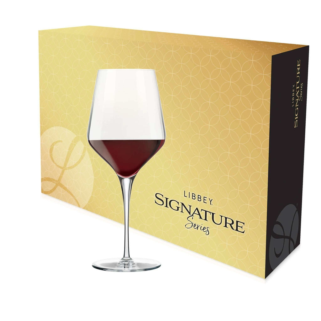 Libbey Signature Greenwich All-Purpose Wine Gift Set of 4, 16-ounce - SwagglyLife Home & Fashion